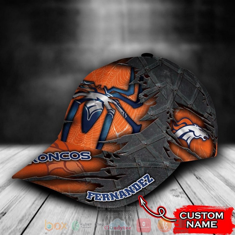 BEST Personalized Denver Broncos Spider Man custom Hat 3 BEST Personalized Denver Broncos Spider Man custom Hat word1