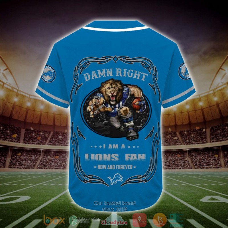 Personalized Detroit Lions Mascot NFL Baseball Jersey Shirt 3 Personalized Detroit Lions Mascot NFL Baseball Jersey Shirt word2