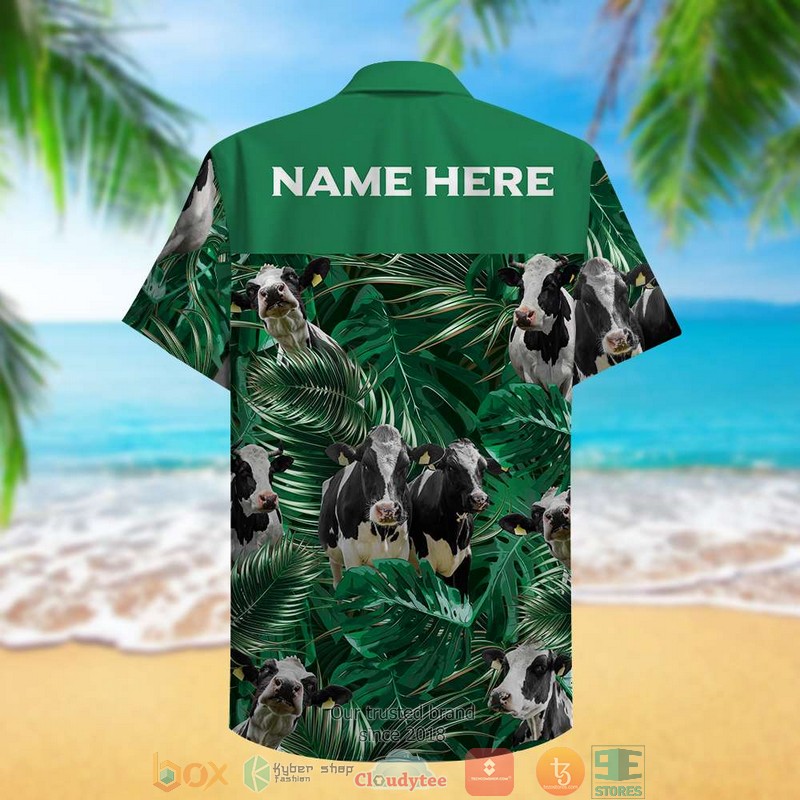 Personalized Farmer's Cow Pattern Hawaiian Shirt 3 Personalized Farmer's Cow Pattern Hawaiian Shirt word3
