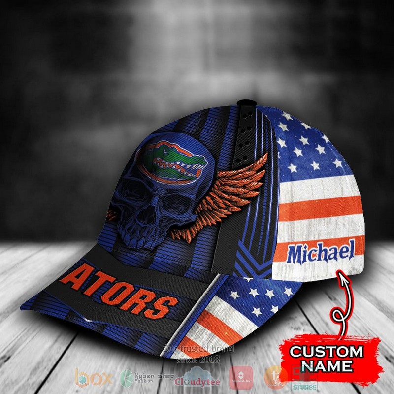 BEST Personalized Florida Gators Skull Wing custom Hat 3 BEST Personalized Florida Gators Skull Wing custom Hat word3