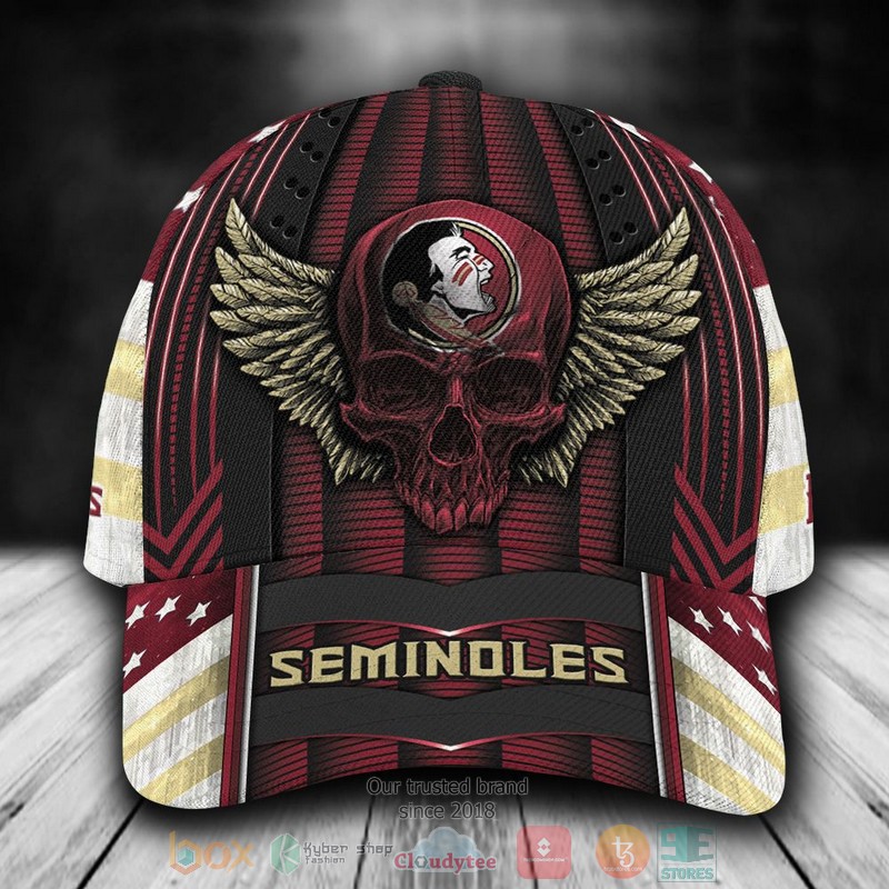 BEST Personalized Florida State Seminoles Skull custom Hat 1 BEST Personalized Florida State Seminoles Skull custom Hat word2