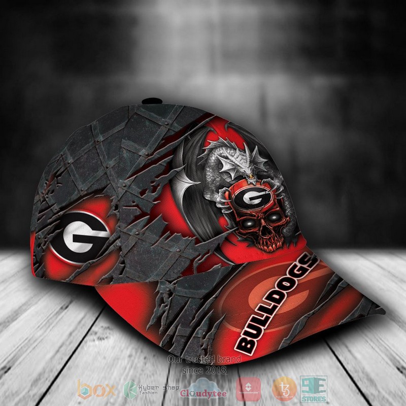 BEST Personalized Georgia Bulldogs Dragon custom Hat 2 BEST Personalized Georgia Bulldogs Dragon custom Hat word1