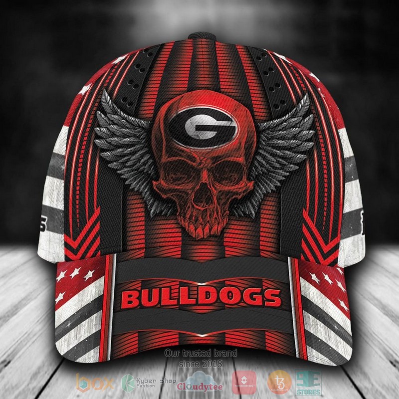 BEST Personalized Georgia Bulldogs Skull custom Hat 9 BEST Personalized Georgia Bulldogs Skull custom Hat word1