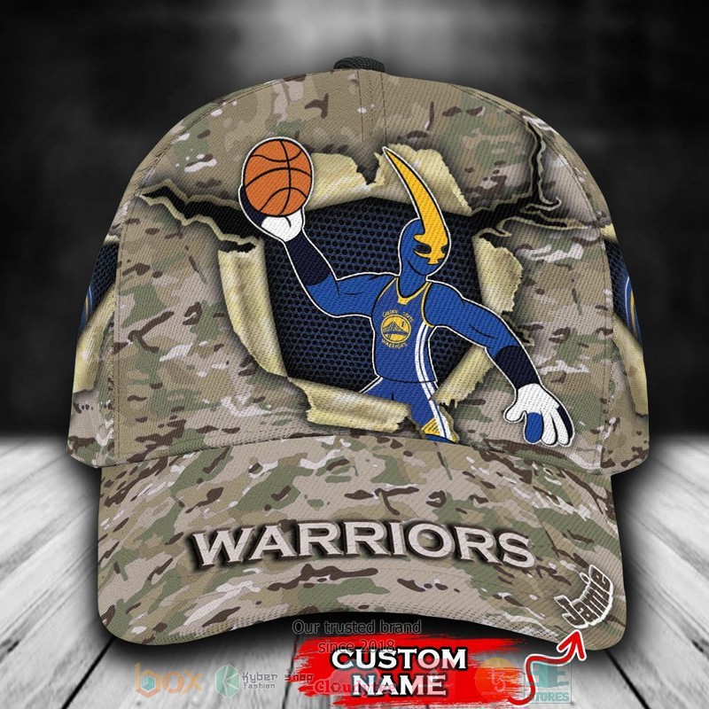 BEST Personalized Golden State Warriors Camo Mascot NBA custom Hat 9 BEST Personalized Golden State Warriors Camo Mascot NBA custom Hat word3