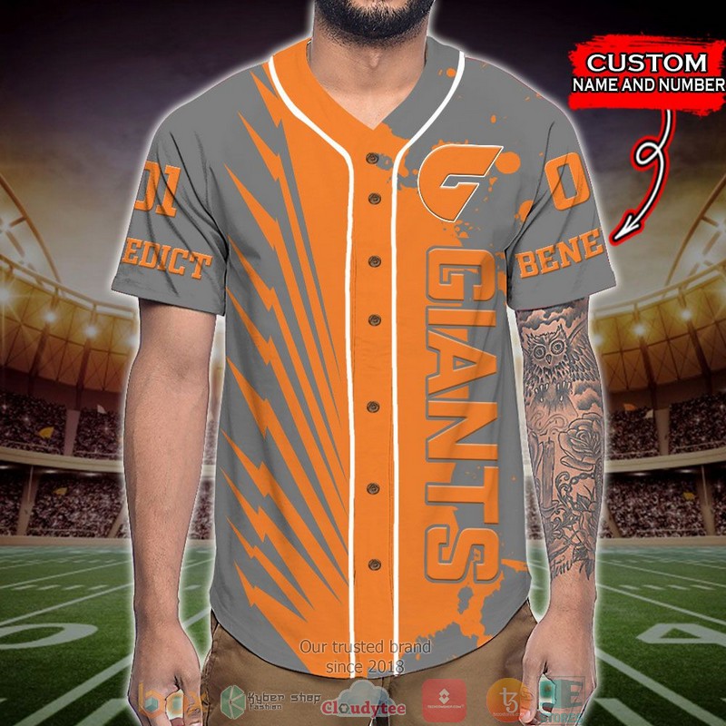 Personalized Greater Western Sydney Giants AFL Baseball Jersey Shirt 2 Personalized Greater Western Sydney Giants AFL Baseball Jersey Shirt word2