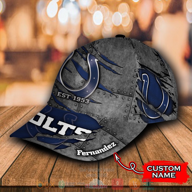 BEST Personalized Indianapolis Colts Est 1953 custom Hat 3 BEST Personalized Indianapolis Colts Est 1953 custom Hat word2