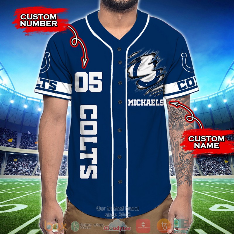 Personalized Indianapolis Colts NFL God First Family Second then Baseball Jersey Shirt 2 Personalized Indianapolis Colts NFL God First Family Second then Baseball Jersey Shirt word3