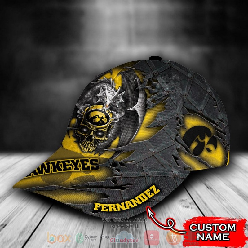 BEST Personalized Iowa Hawkeyes Dragon custom Hat 3 BEST Personalized Iowa Hawkeyes Dragon custom Hat word3