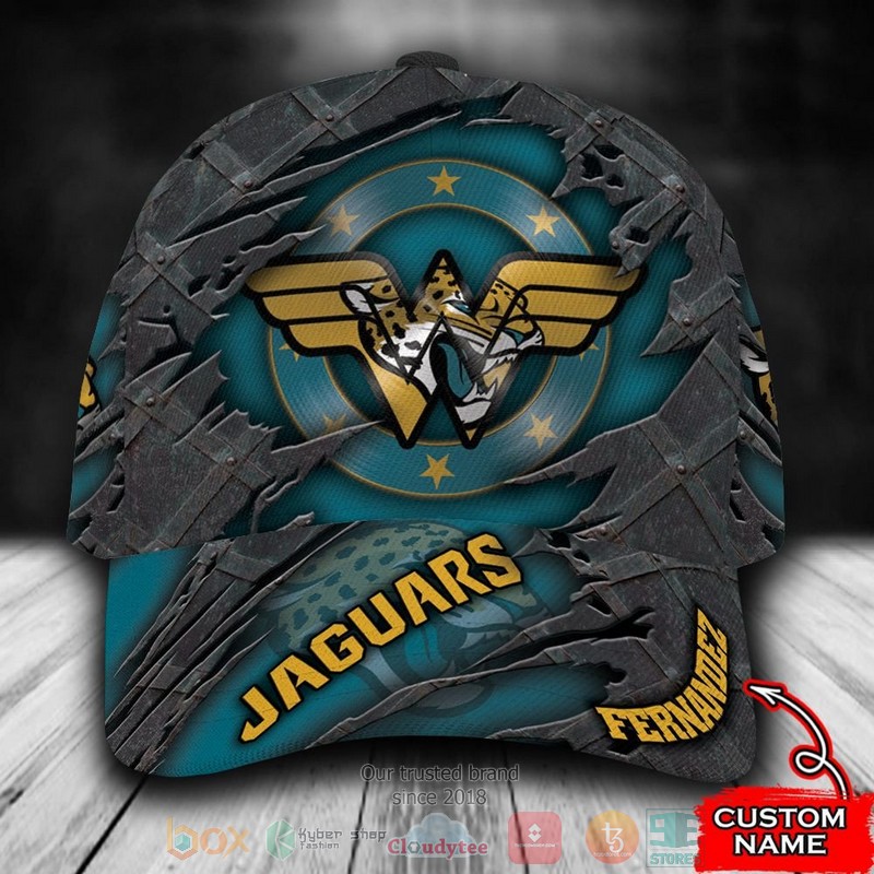 BEST Personalized Jacksonville Jaguars Wonder Woman custom Hat word3