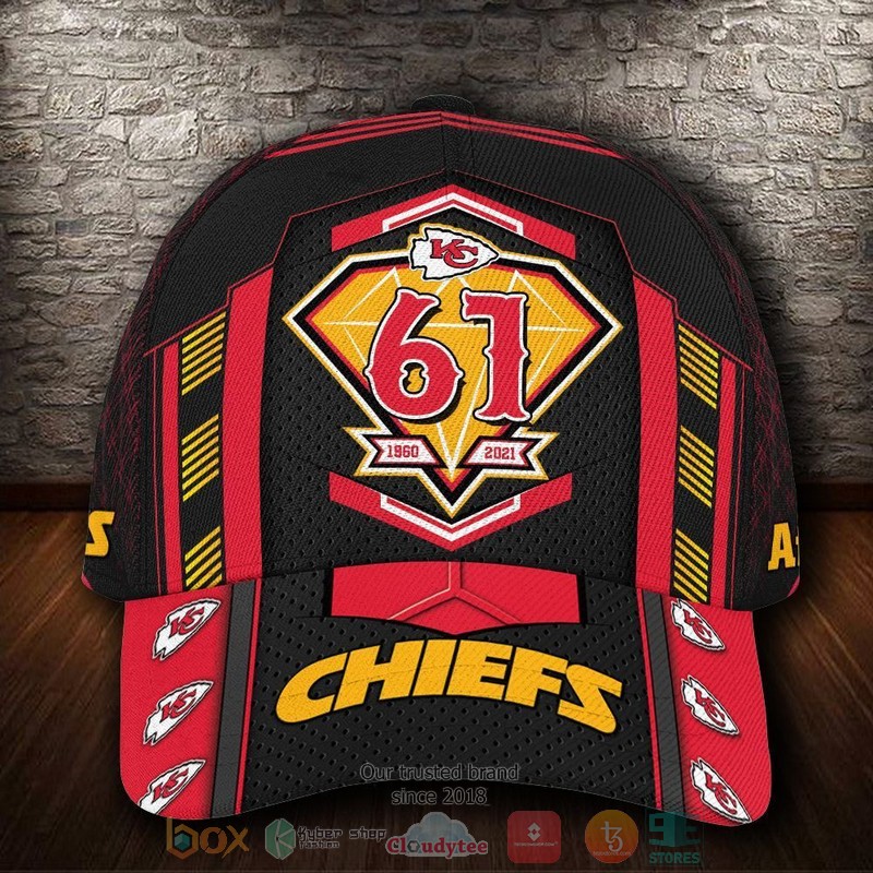 BEST Personalized Kansas City Chiefs Anniversary custom Hat word1