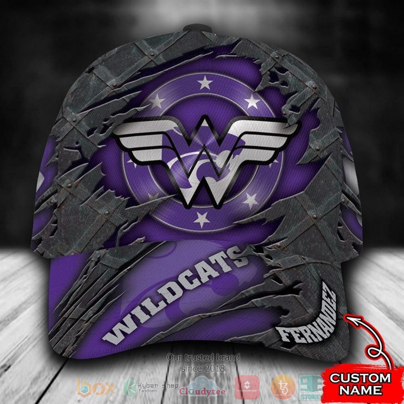 BEST Personalized Kansas State Wildcats Wonder Woman custom Hat word3