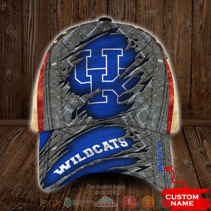 BEST Personalized Kentucky Wildcats custom Hat 1 BEST Personalized Kentucky Wildcats custom Hat word2