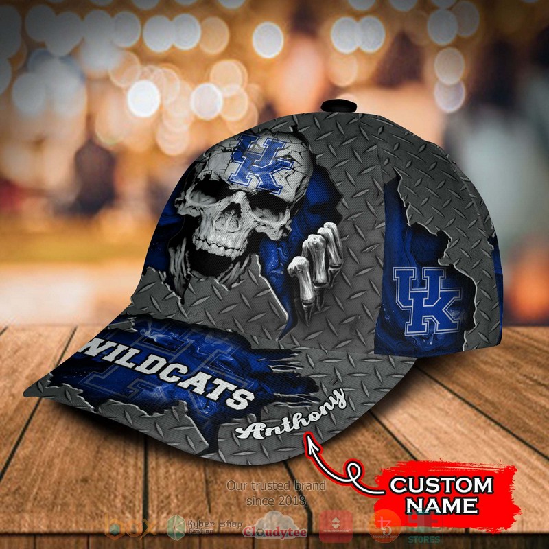 NEW Kentucky Wildcats Skull Custom name Cap Hat 3 NEW Kentucky Wildcats Skull Custom name Cap Hat word2