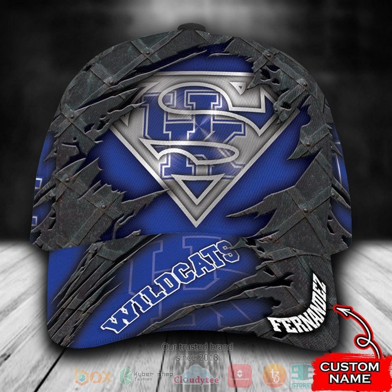 BEST Personalized Kentucky Wildcats Superman custom Hat word1