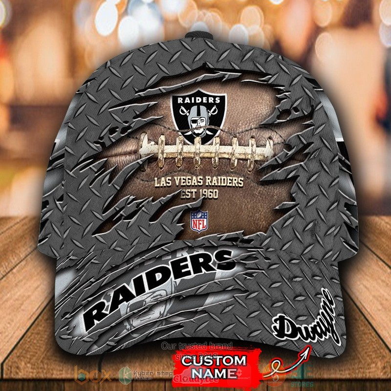 BEST Personalized Las Vegas Raiders Est 1960 custom Hat word3