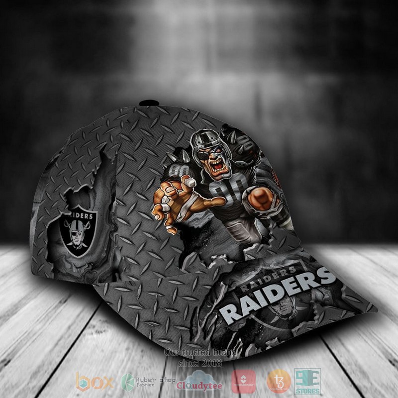 NEW Las Vegas Raiders Mascot Custom name Cap Hat 2 NEW Las Vegas Raiders Mascot Custom name Cap Hat word3