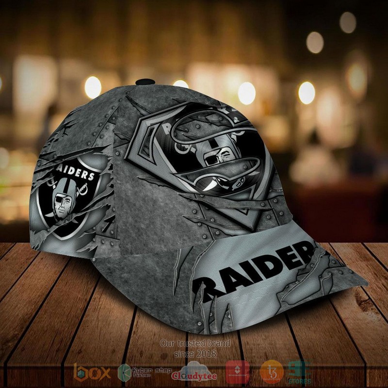 NEW Las Vegas Raiders Superman Custom name Cap Hat 2 NEW Las Vegas Raiders Superman Custom name Cap Hat word2