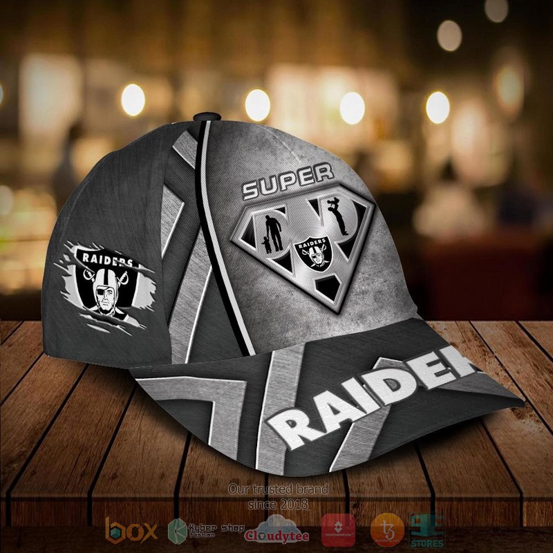 BEST Personalized Las Vegas Raiders Superman Dad custom Hat 3 BEST Personalized Las Vegas Raiders Superman Dad custom Hat word2