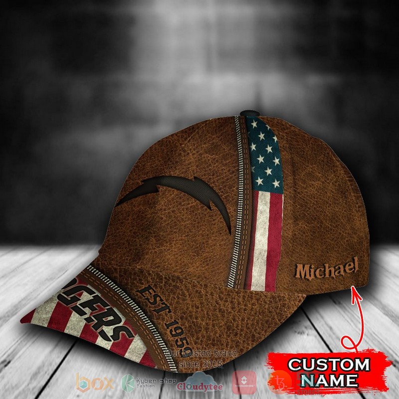 NEW Los Angeles Chargers Custom name Cap Hat word2