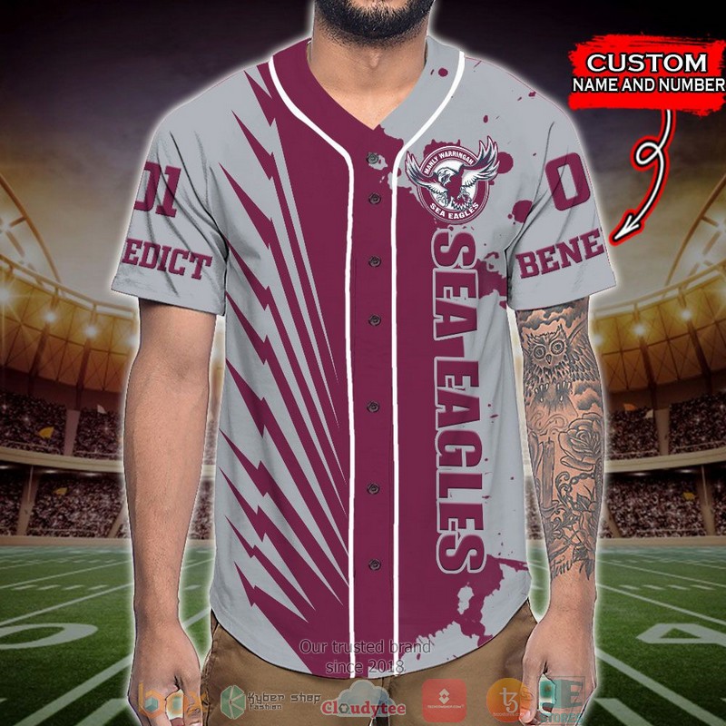Personalized Manly Warringah Sea Eagles NRL Baseball Jersey Shirt 2 Personalized Manly Warringah Sea Eagles NRL Baseball Jersey Shirt word3