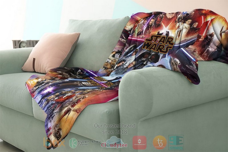 HOT Personalized May The Be With You Blanket Star Wars Blanket 4 HOT Personalized May The Be With You Blanket Star Wars Blanket word2