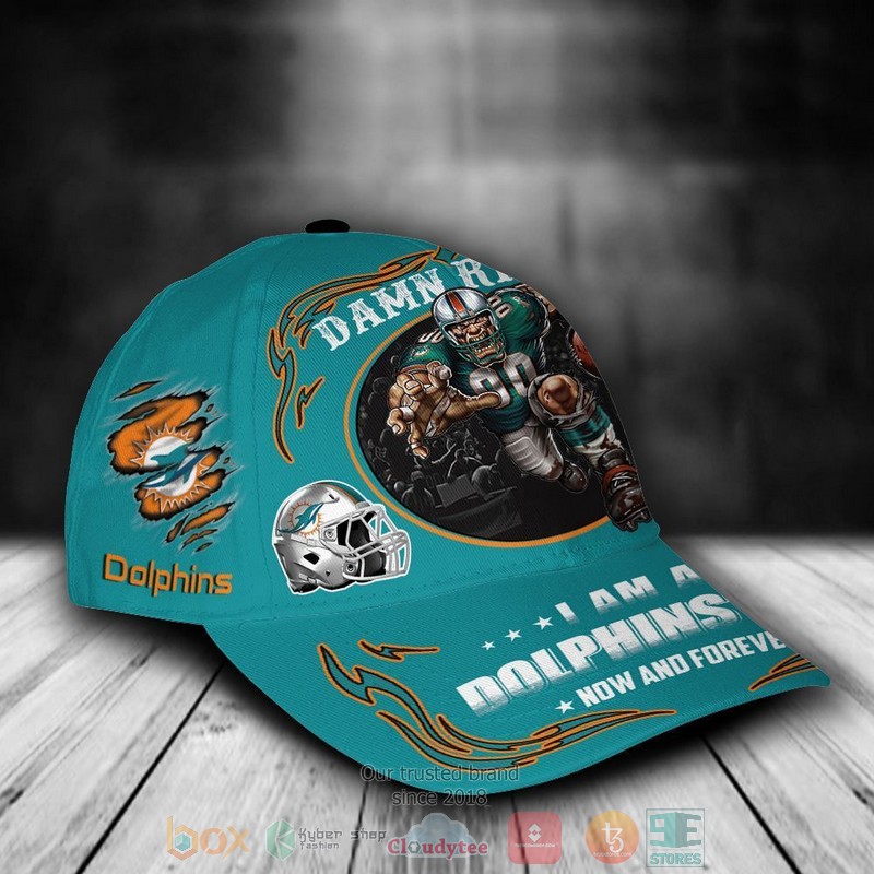 NEW Miami Dolphins Mascot Custom name Cap Hat 3 NEW Miami Dolphins Mascot Custom name Cap Hat word1