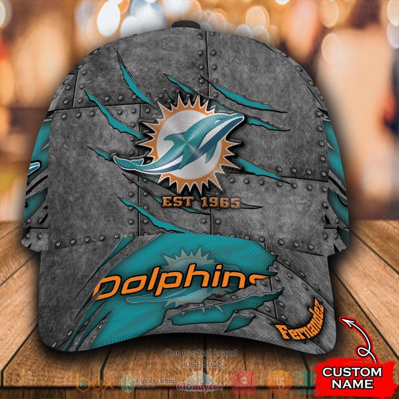 Best Personalized Miami Dolphins Custom Hat 11