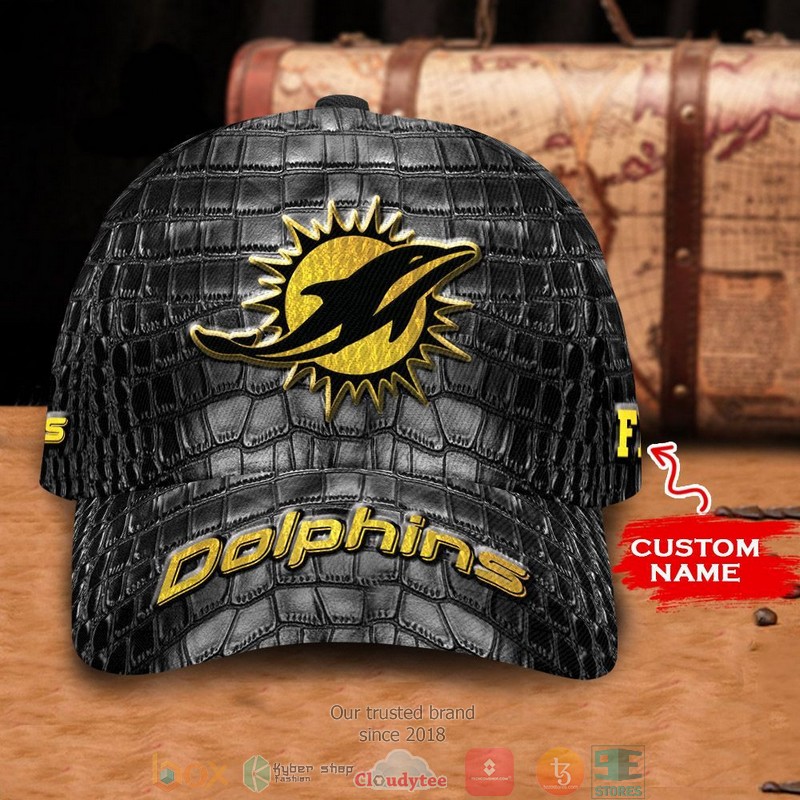 NEW Miami Dolphins Printed Custom name Hat 11