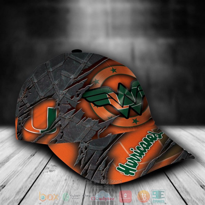 BEST Personalized Miami Hurricanes Wonder Wonman custom Hat 2 BEST Personalized Miami Hurricanes Wonder Wonman custom Hat word2