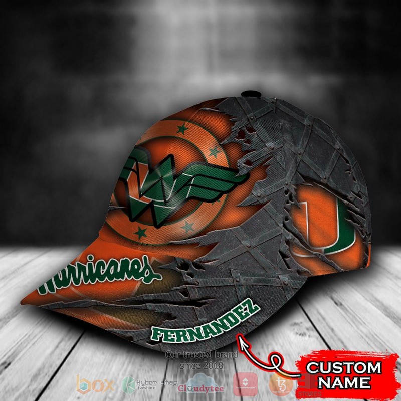 BEST Personalized Miami Hurricanes Wonder Wonman custom Hat 3 BEST Personalized Miami Hurricanes Wonder Wonman custom Hat word2
