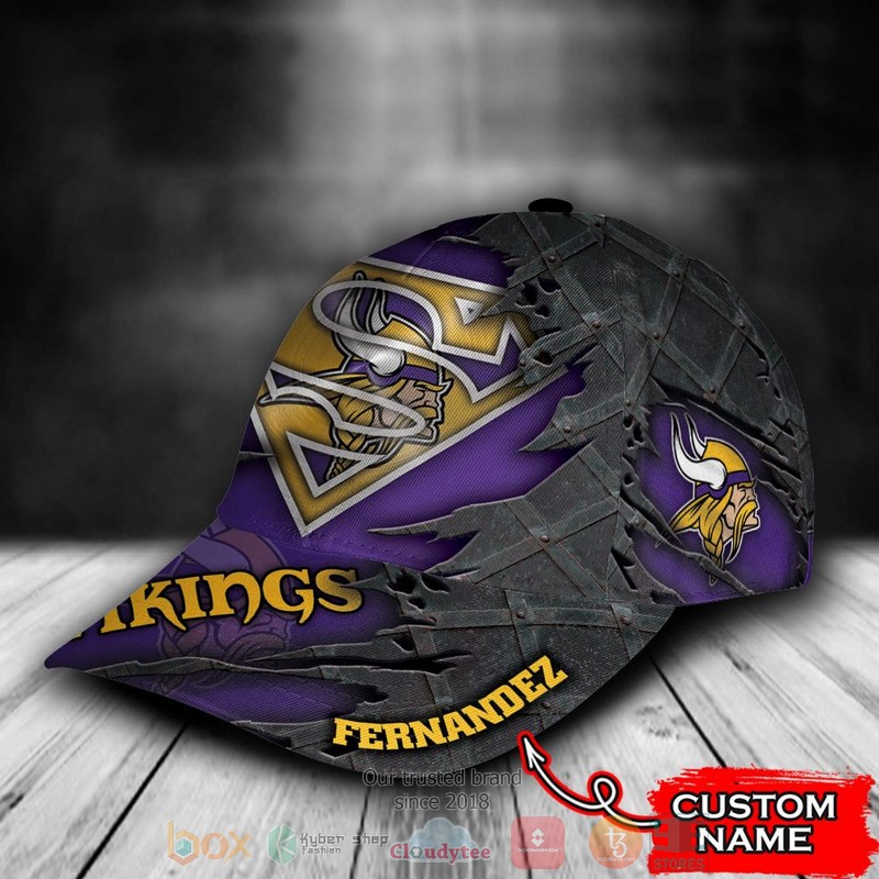 BEST Personalized Minnesota Vikings Superman custom Hat 3 BEST Personalized Minnesota Vikings Superman custom Hat word1