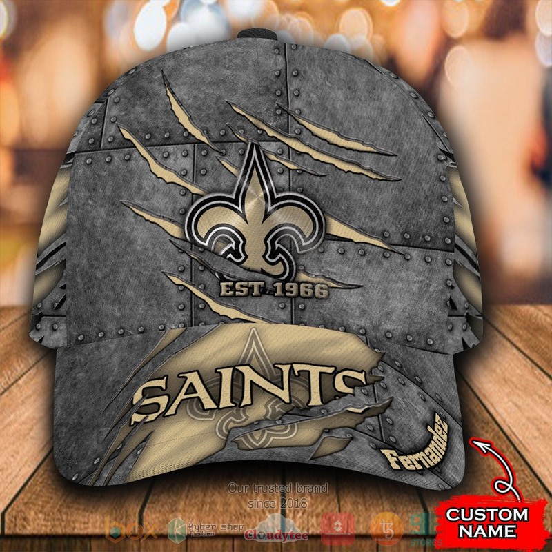 Best Personalized New Orleans Saints Custom Hat Word2