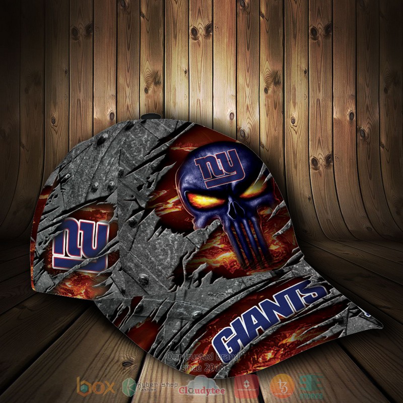 NEW New York Giants Skull Custom name Cap Hat 2 NEW New York Giants Skull Custom name Cap Hat word1