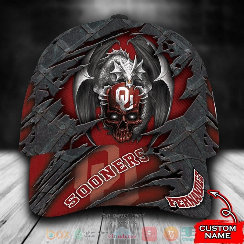 BEST Personalized Oklahoma Sooners Dragon custom Hat