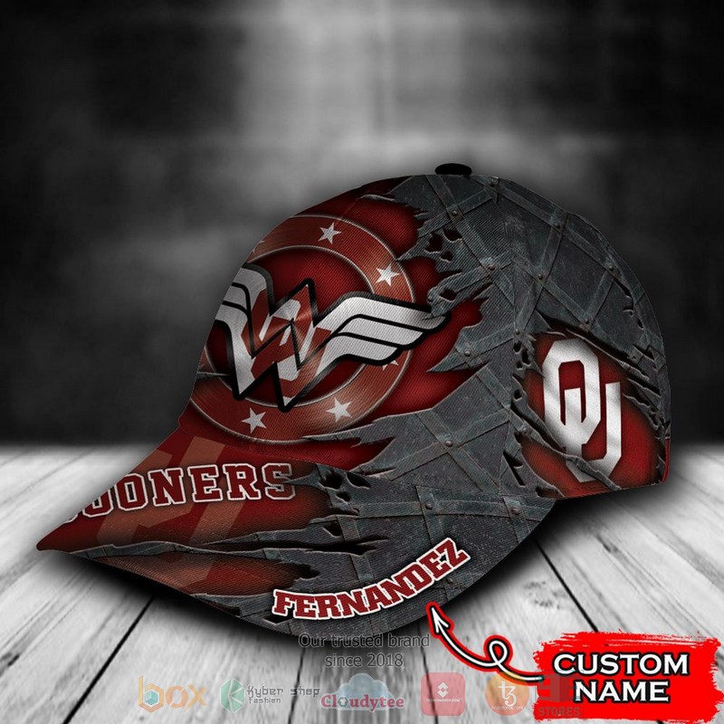 BEST Personalized Oklahoma Sooners Wonder Wonman custom Hat 3 BEST Personalized Oklahoma Sooners Wonder Wonman custom Hat word2
