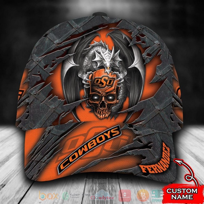BEST Personalized Oklahoma State Cowboys Dragon custom Hat 8 BEST Personalized Oklahoma State Cowboys Dragon custom Hat word3