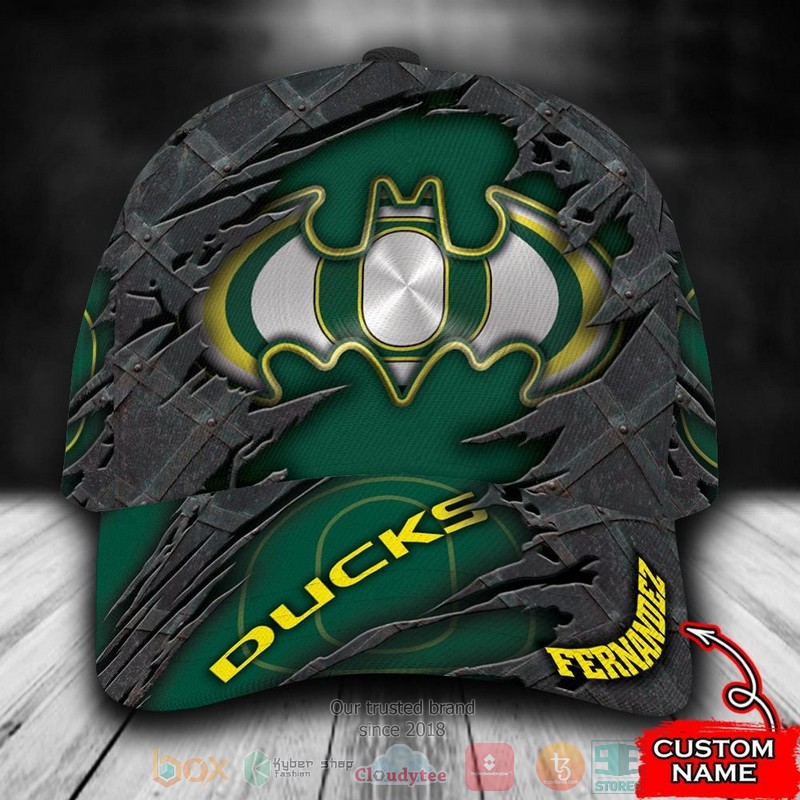 BEST Personalized Oregon Ducks Batman custom Hat word1