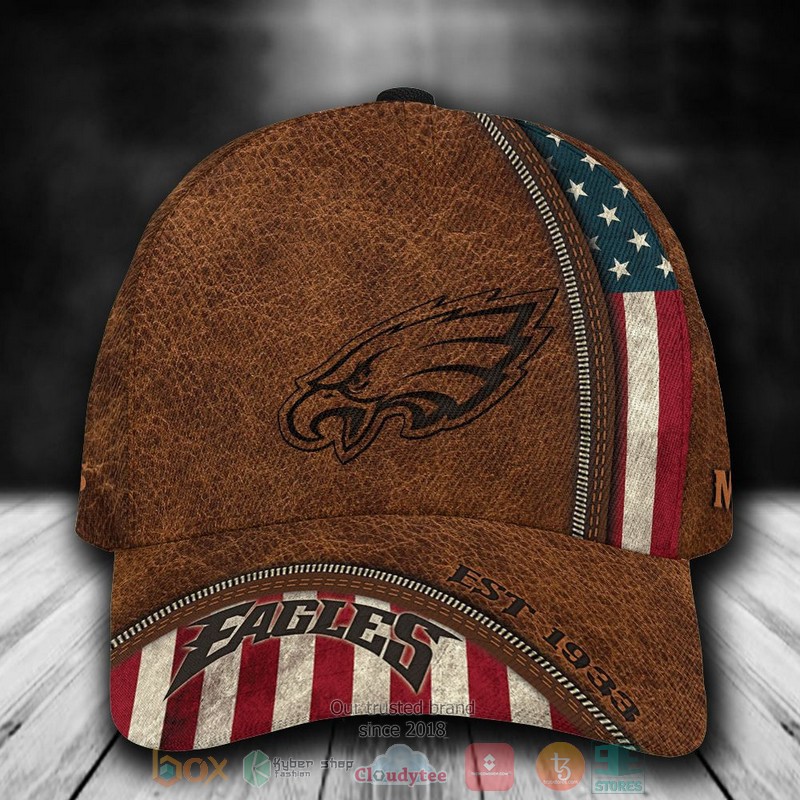 NEW Philadelphia Eagles Custom name Cap Hat 2 NEW Philadelphia Eagles Custom name Cap Hat word1
