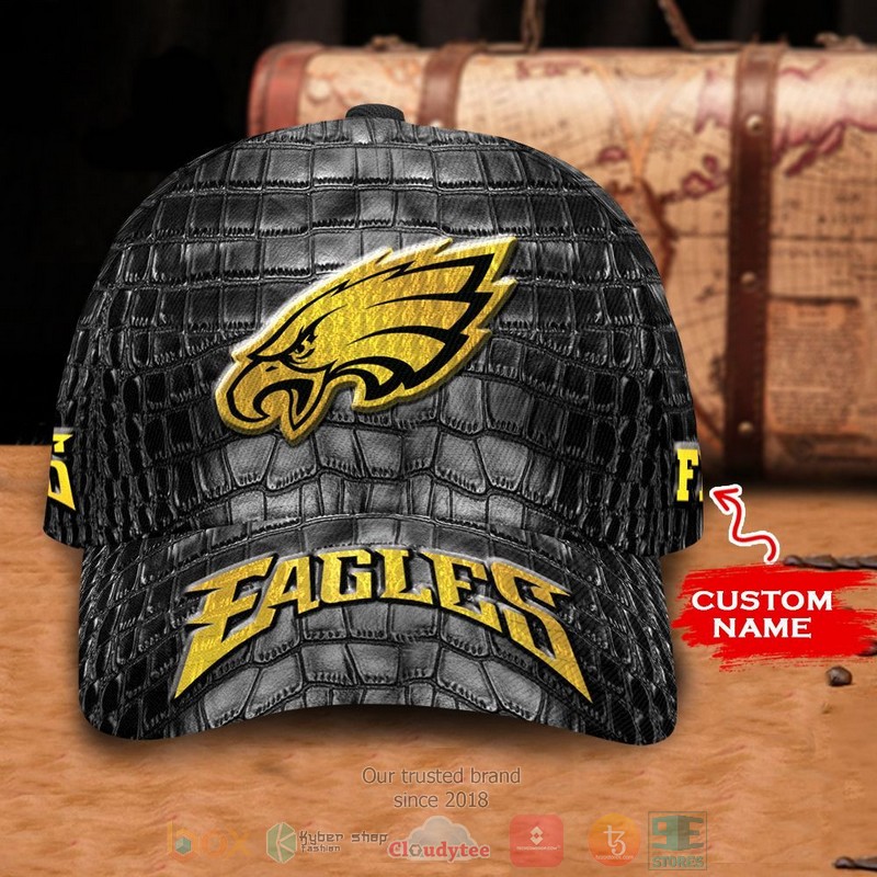 NEW Philadelphia Eagles Printed Luxury Custom name Cap Hat word3