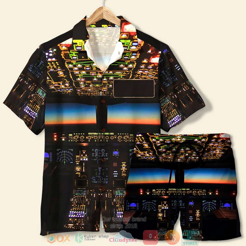 HOT Personalized Pilot Control Panel Hawaii Shirt