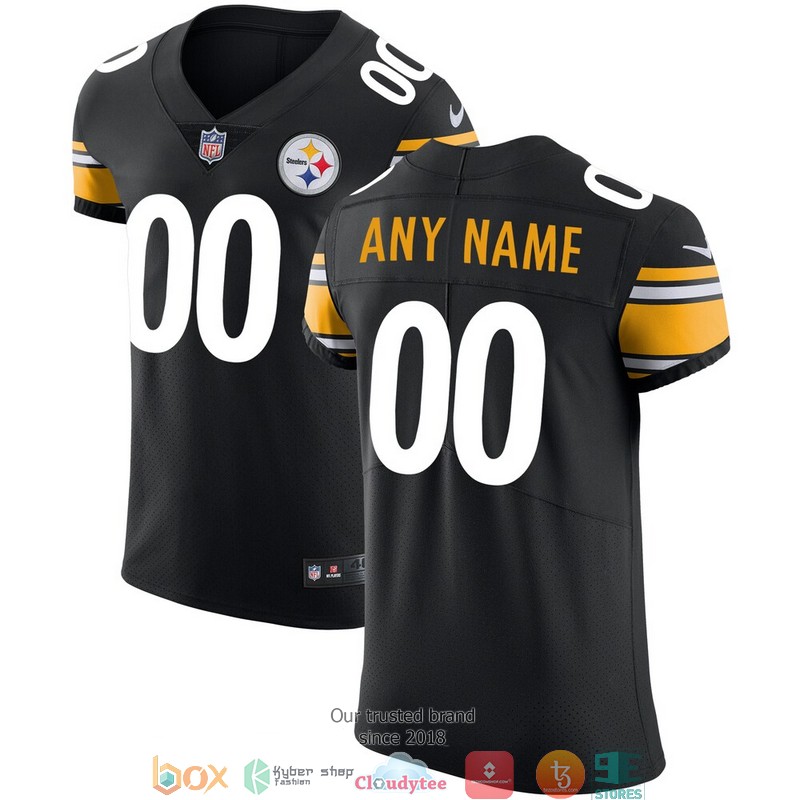Personalized Pittsburgh Steelers Black Vapor Untouchable Elite Football Jersey 2 Personalized Pittsburgh Steelers Black Vapor Untouchable Elite Football Jersey word3