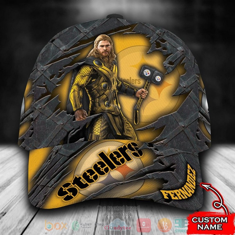 BEST Personalized Pittsburgh Steelers Thor custom Hat