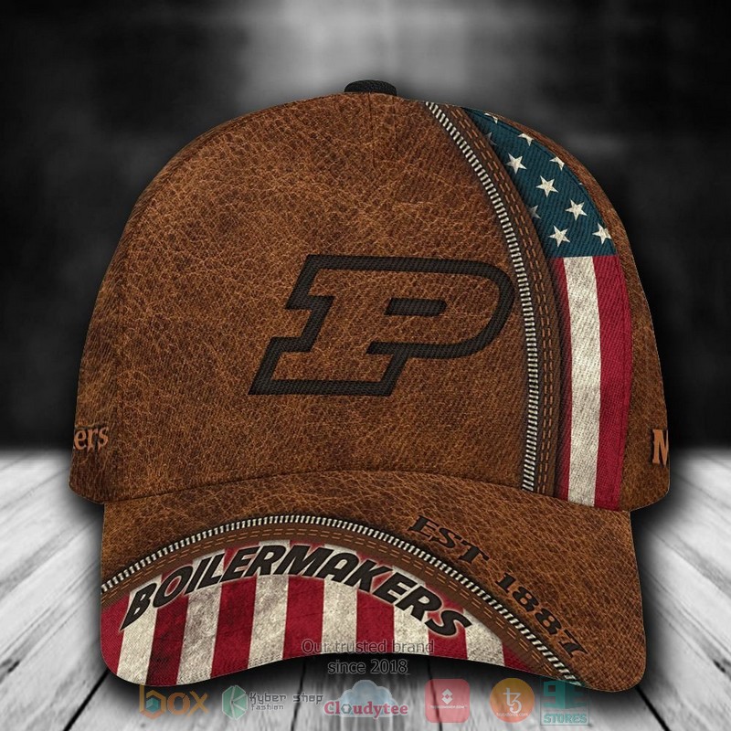 NEW Purdue Boilermakers Custom name Cap Hat word2