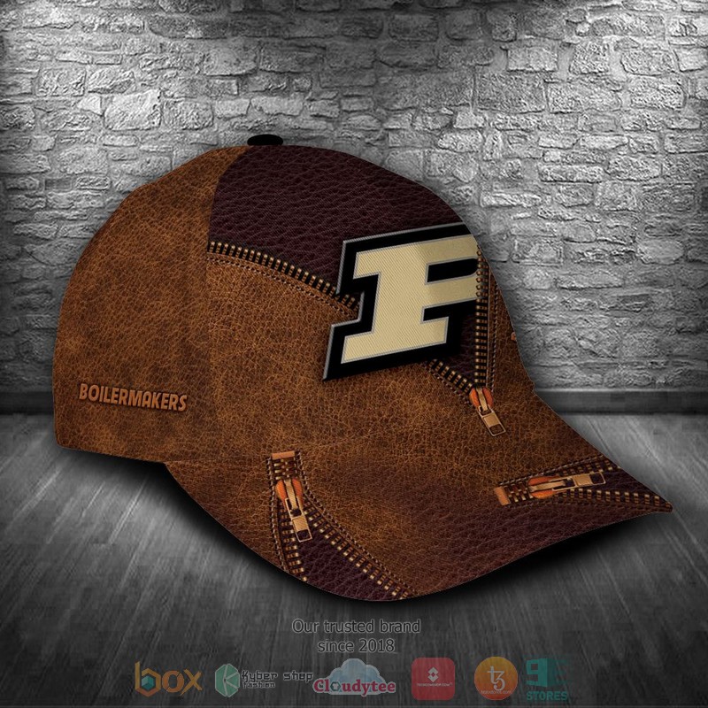 NEW Purdue Boilermakers Zipper brown Custom name Cap Hat 2 NEW Purdue Boilermakers Zipper brown Custom name Cap Hat word1