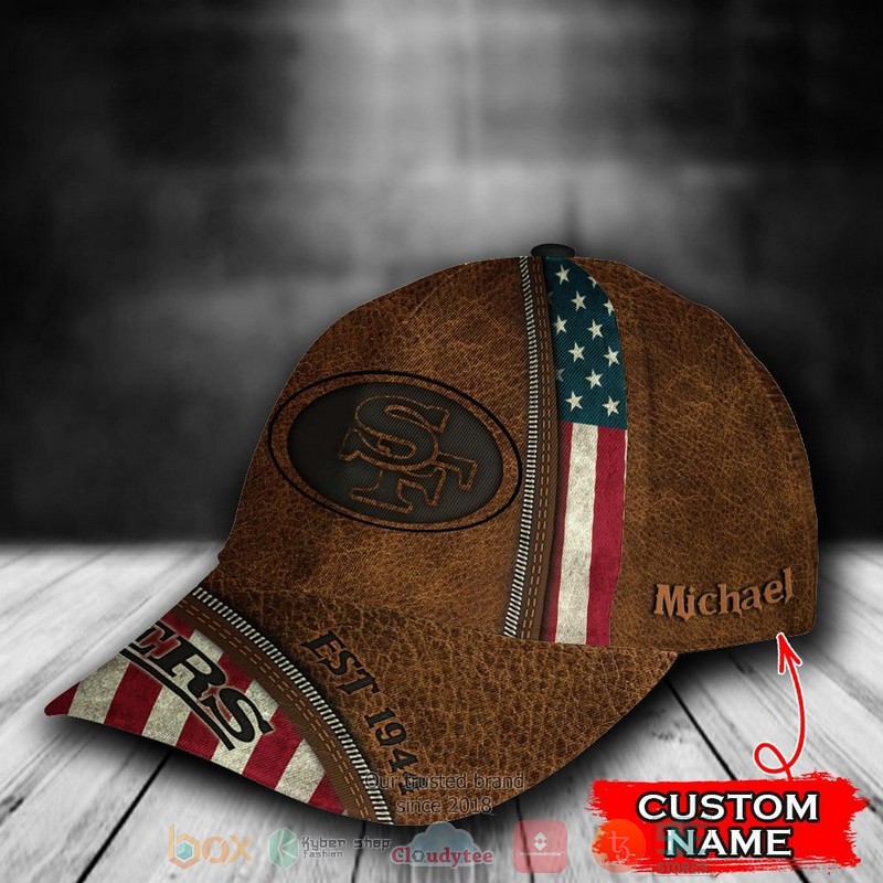 NEW San Francisco 49ers Custom name Cap Hat word1