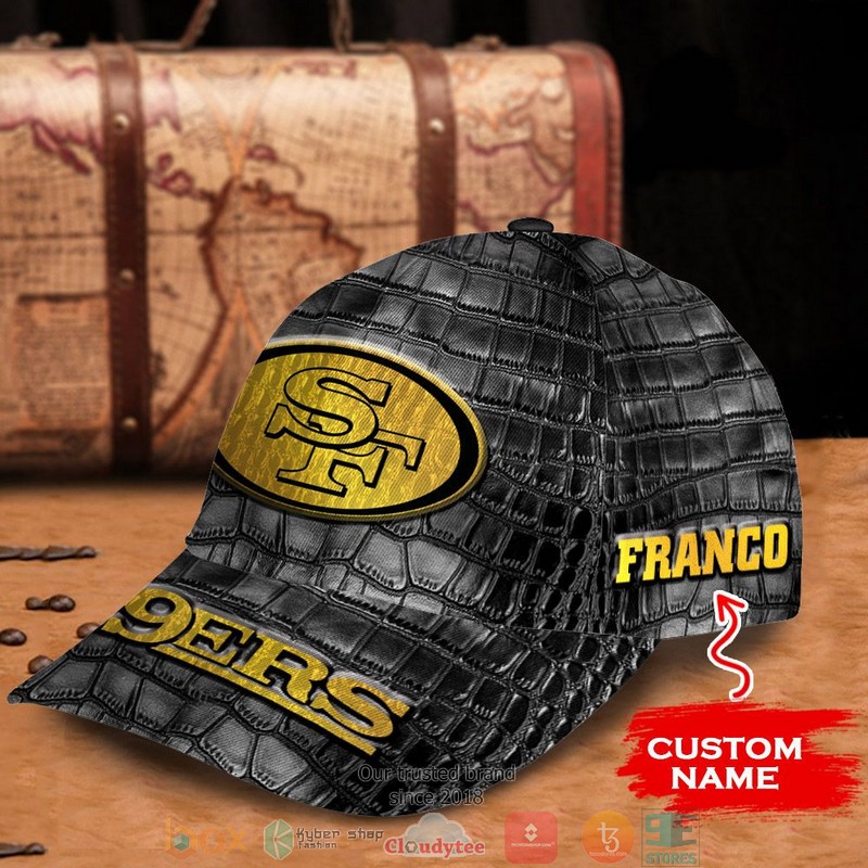 NEW San Francisco 49ers Printed Custom name Hat 3 NEW San Francisco 49ers Printed Custom name Hat word1