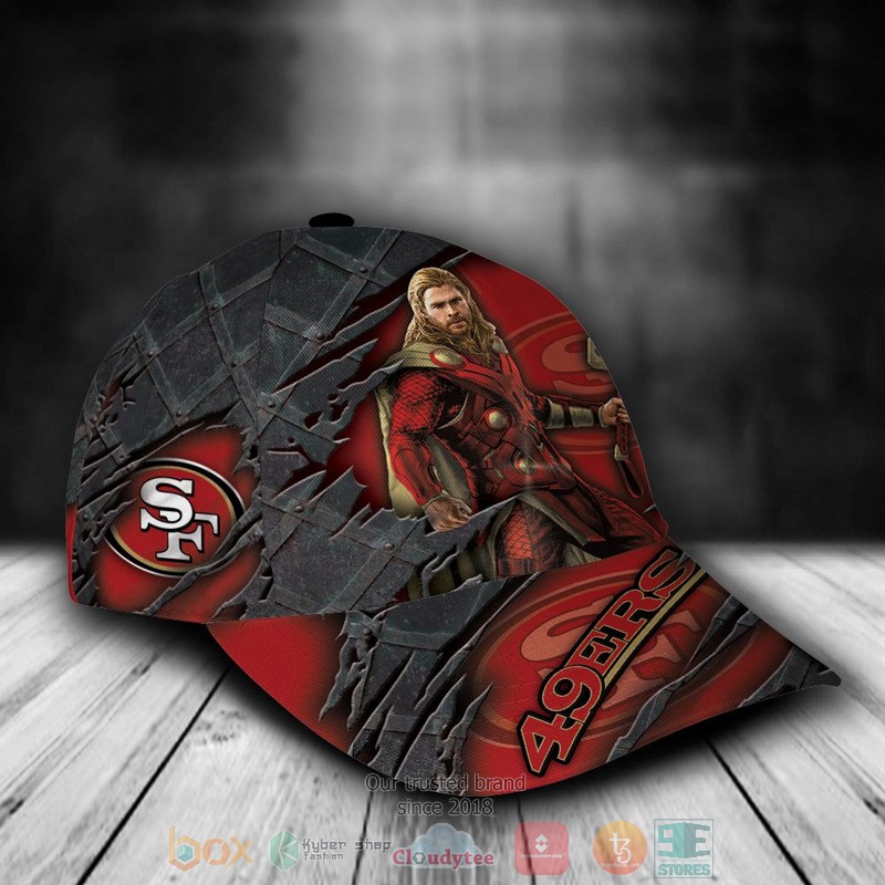 BEST Personalized San Francisco 49ers Thor custom Hat 2 BEST Personalized San Francisco 49ers Thor custom Hat word3