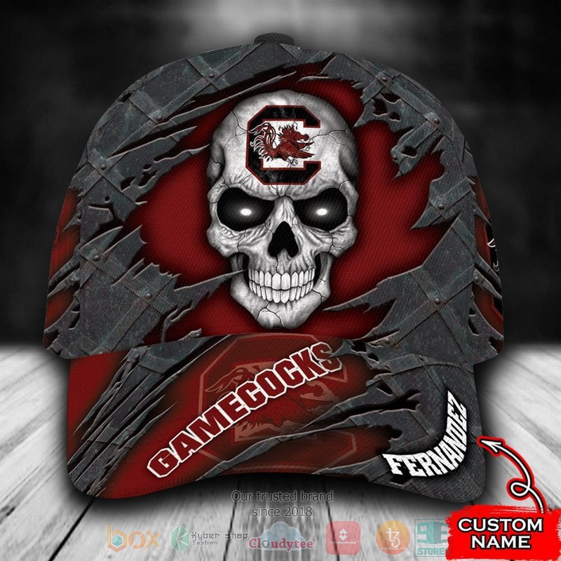 BEST Personalized South Carolina Gamecocks Skull custom Hat 8 BEST Personalized South Carolina Gamecocks Skull custom Hat word2