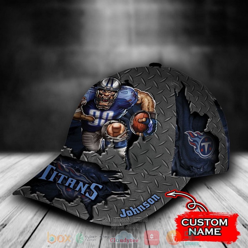 NEW Tennessee Titans Mascot Custom name Cap Hat 3 NEW Tennessee Titans Mascot Custom name Cap Hat word1