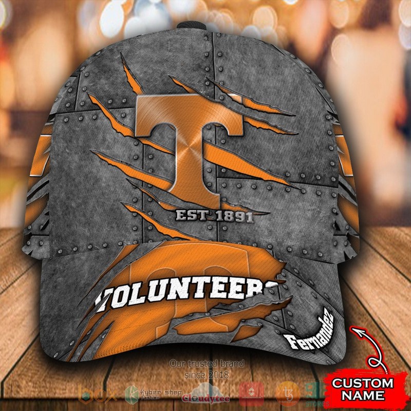 Best Personalized Tennessee Volunteers Custom Hat Word1